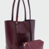 Marline Burgundy Bag + Pochette