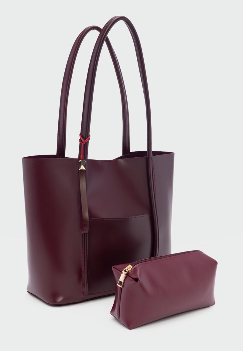 Marline Burgundy Bag + Pochette