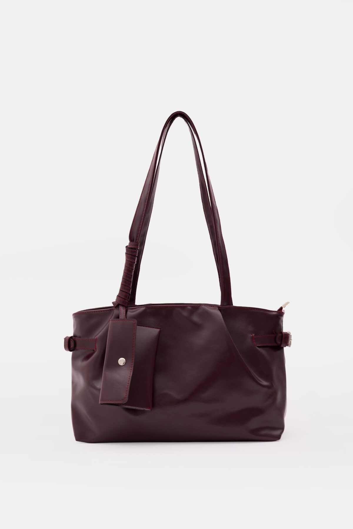Pedro Aubergine Bag + Wallet