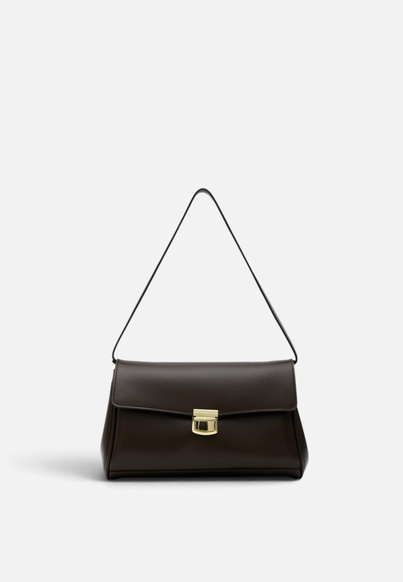 Swan Dark Brown Bag