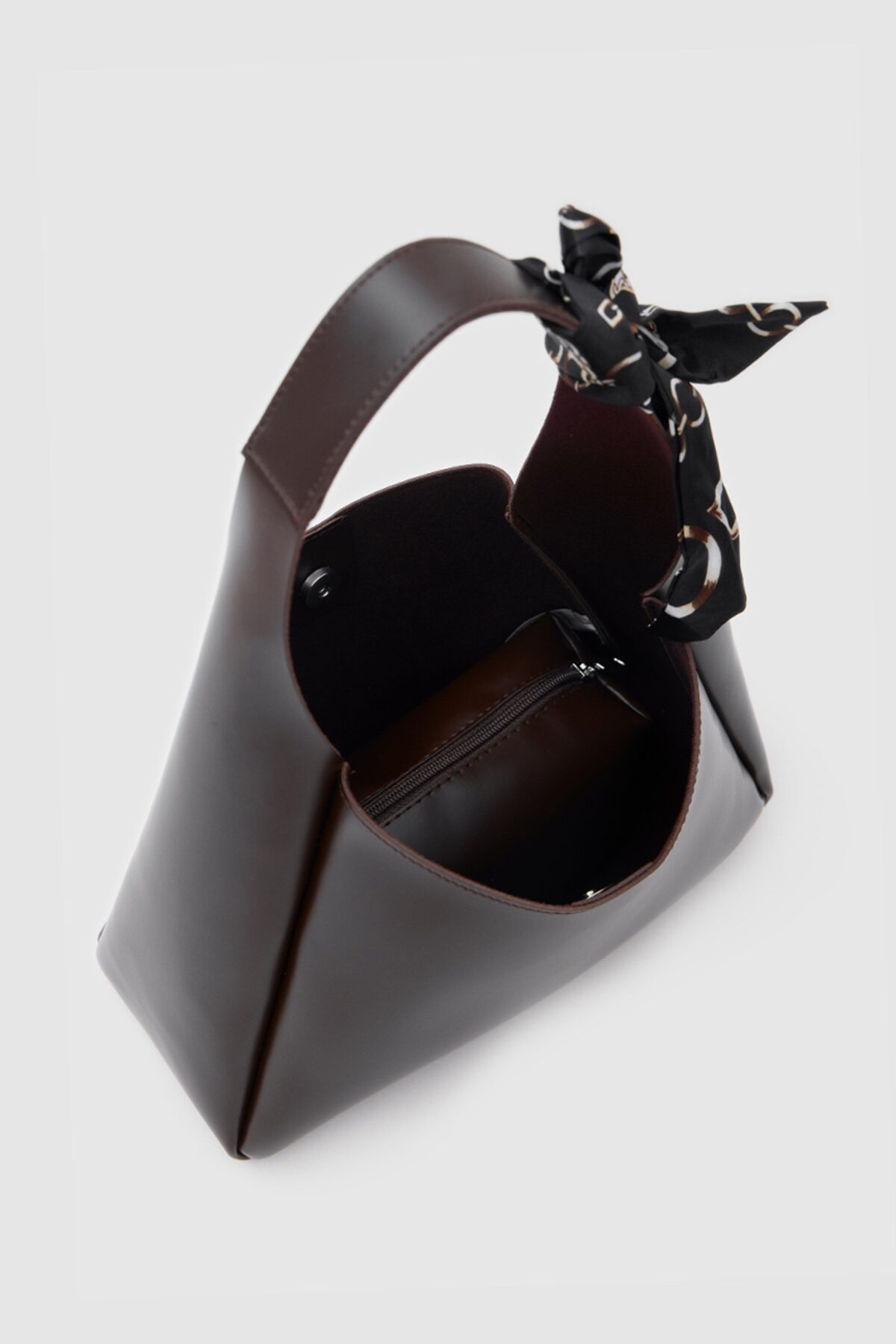 img_2692 Sandy Dark Brown Bag + Foulard