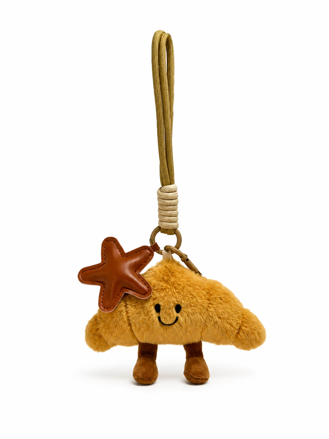 Croissant Star Charm