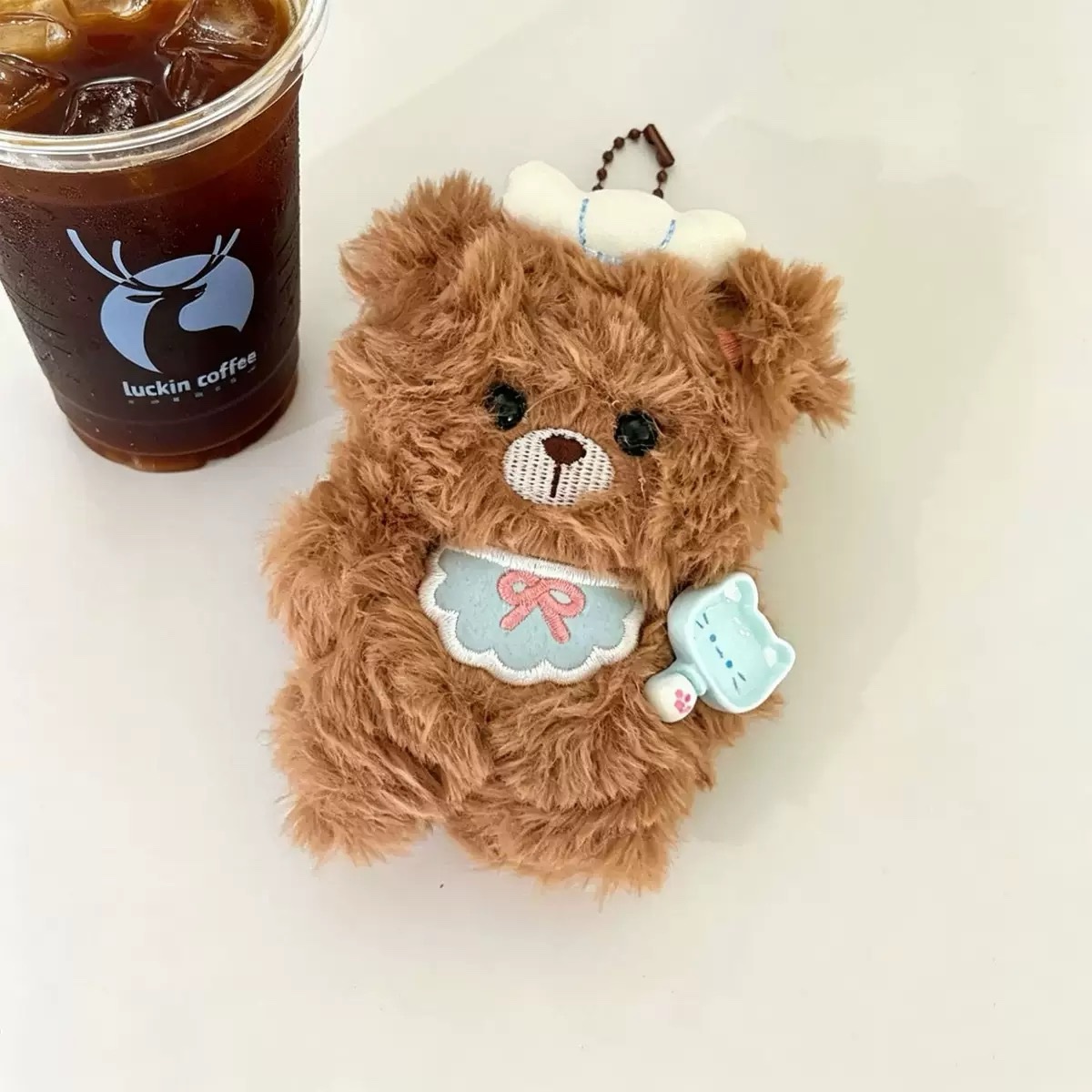 Bear Plush Brown Charm