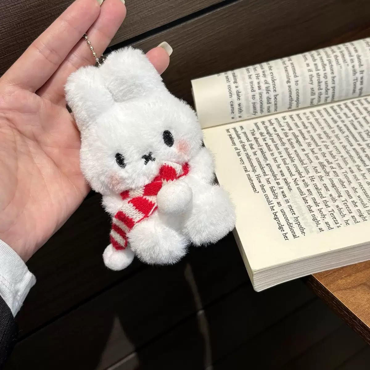 Red Scarf Bunny