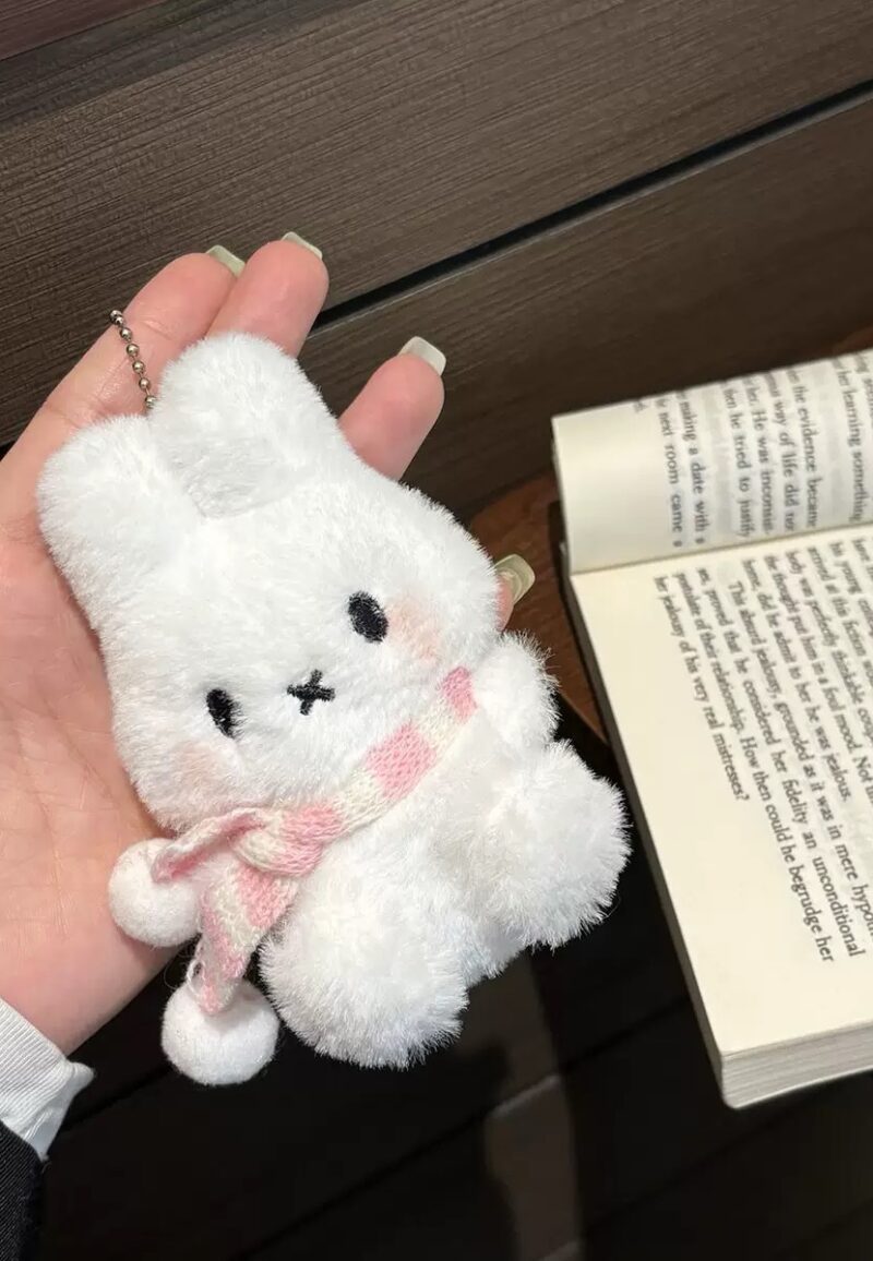 Pink Scarf Bunny