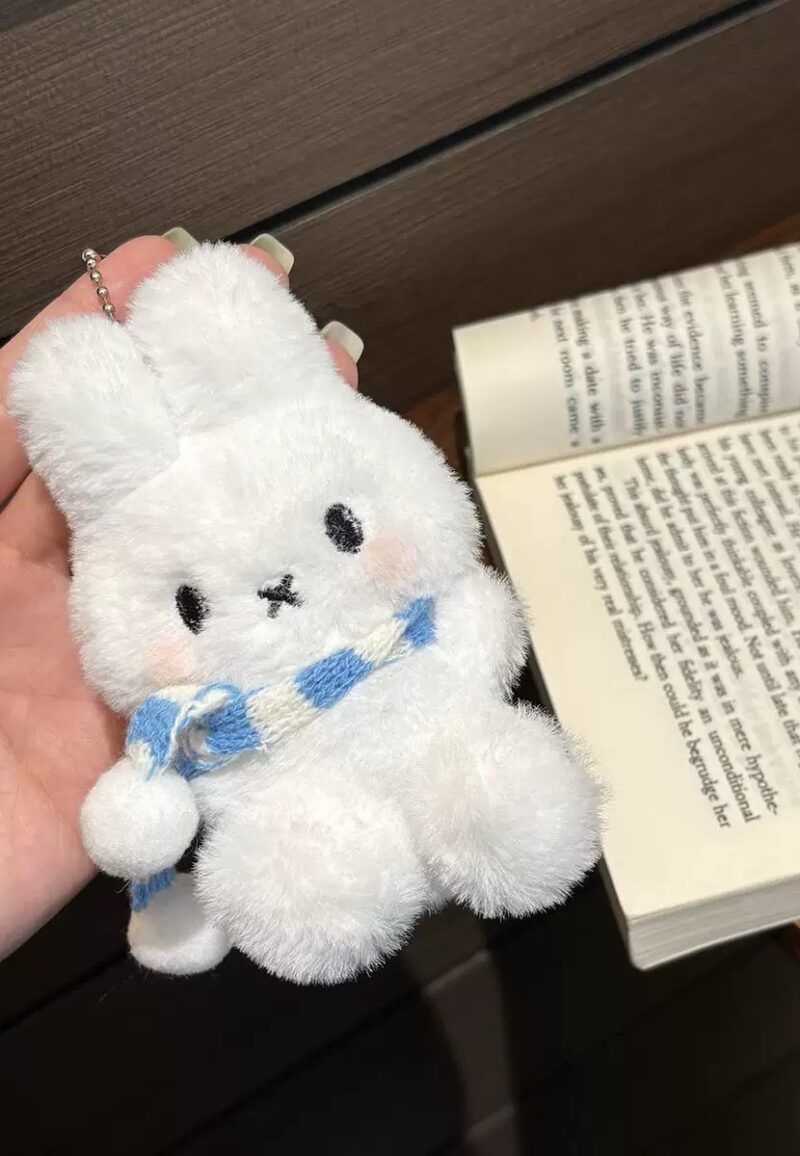 Blue Scarf Bunny
