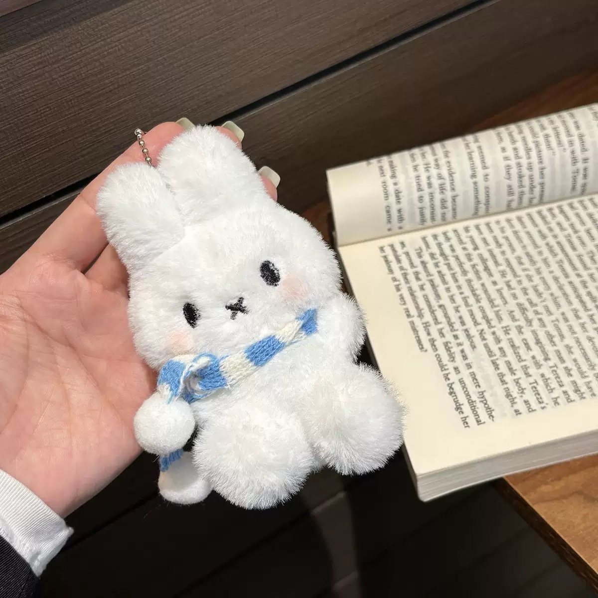 Blue Scarf Bunny