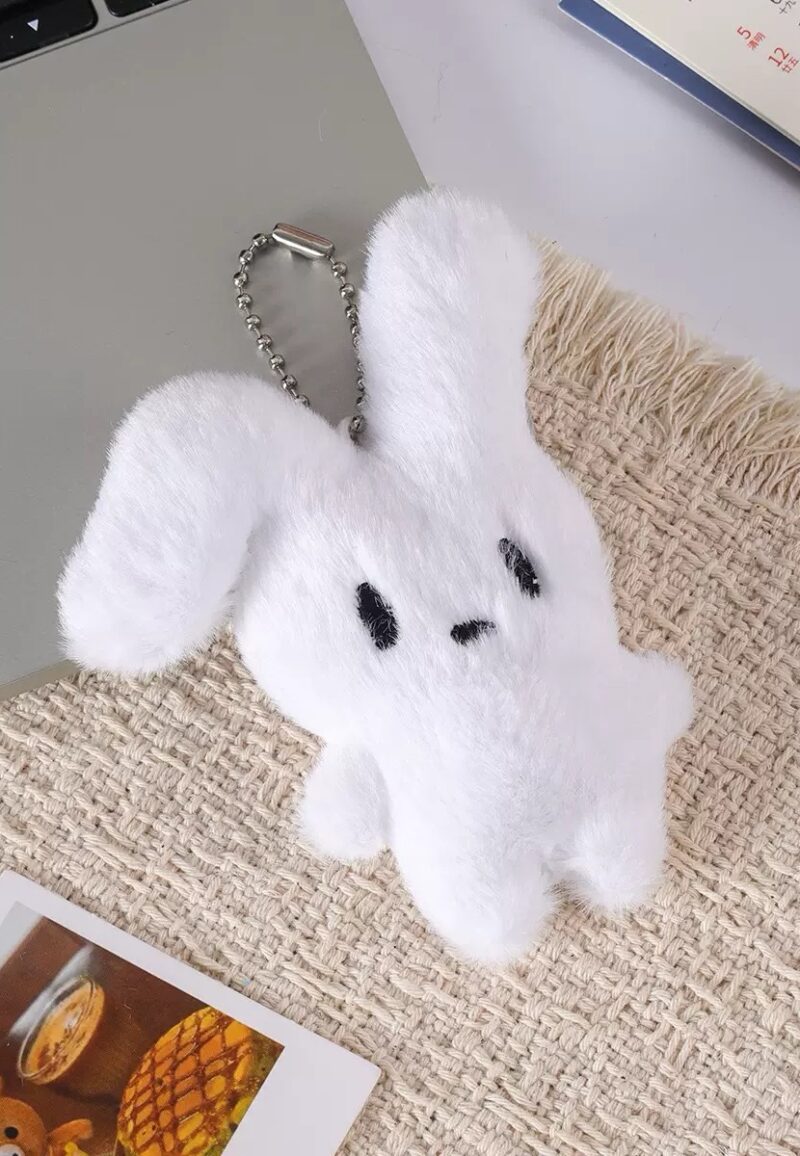 Cute White Rabbit Charm