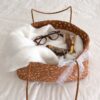 Valery Suede Bag + Charm